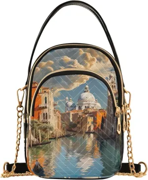 Cosmic Sky with Various Stars and Nebulas Shoulder Bag, Handbags for Women Crossbody Bag, Shoulder Travel Bag