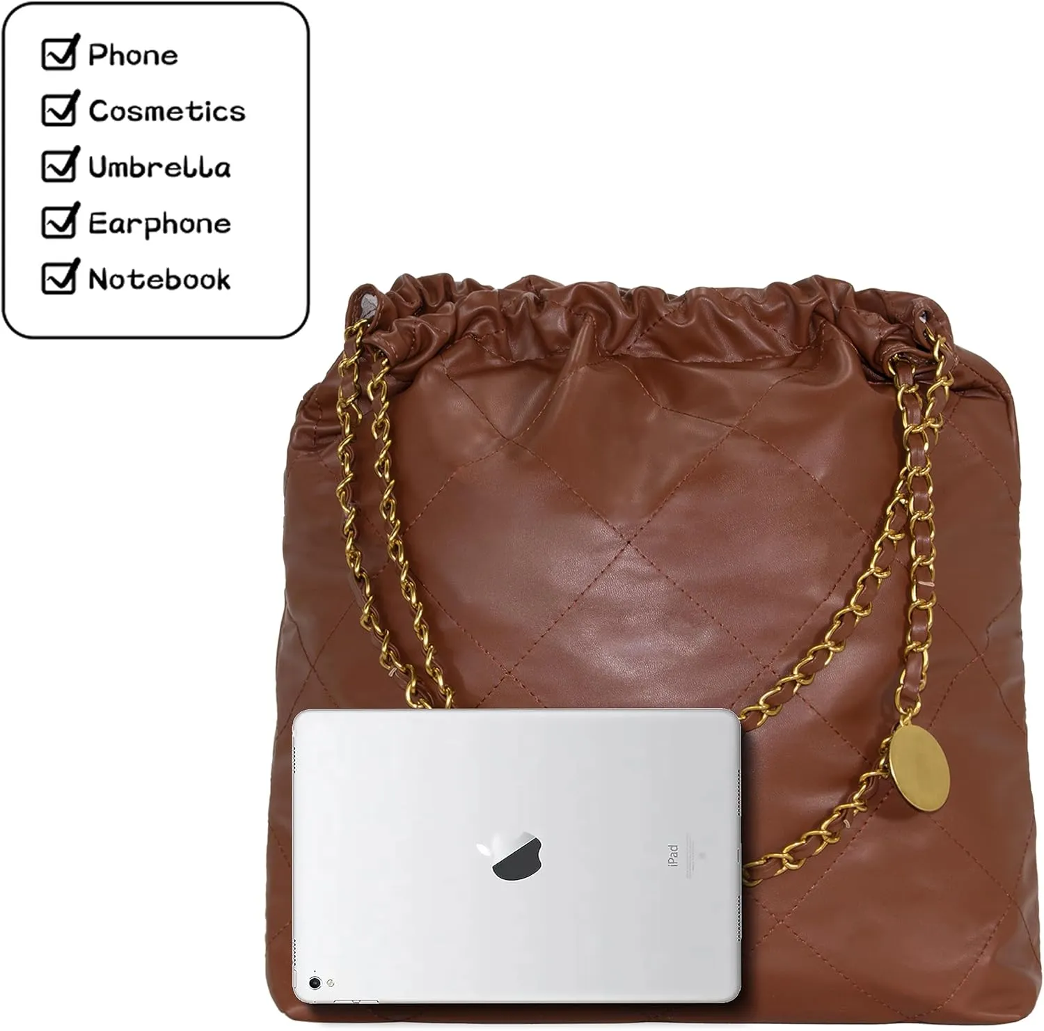 Crossbody Bag for Women Soft PU Leather Handbag Womens Hobo Shoulder bag with Wallet Diamond Plaid