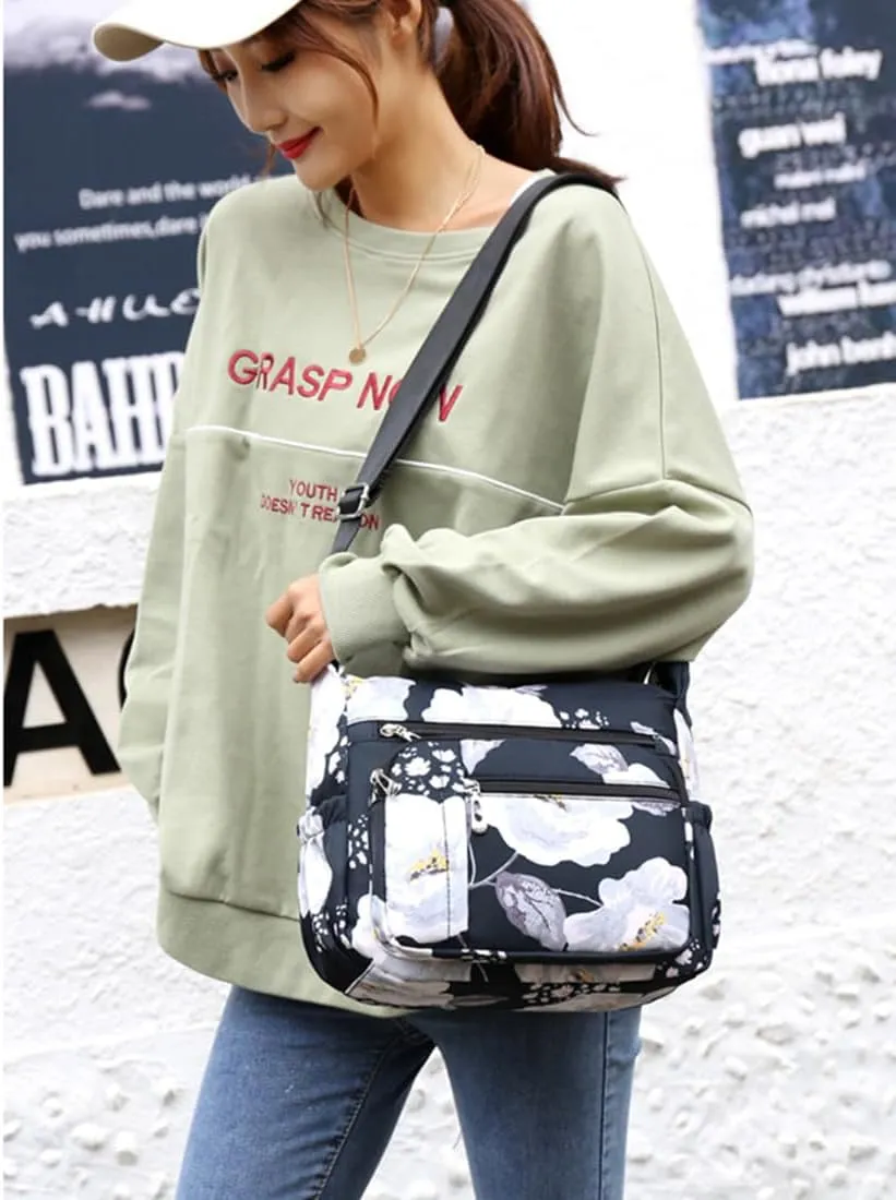 Crossbody Bag Shoulder Bag For Women Multiple Pockets Bag Ladies Messenger Purse Handbags