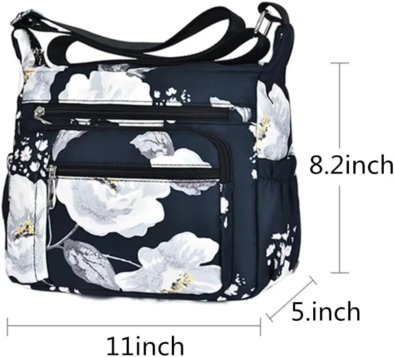 Crossbody Bag Shoulder Bag For Women Multiple Pockets Bag Ladies Messenger Purse Handbags