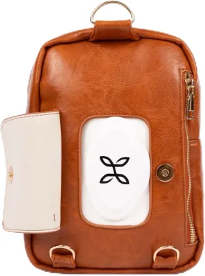 Crossbody Diaper Bag - Instant Baby Wipes Access - Baby Wipes Purse - OLD MINI MAE MODEL