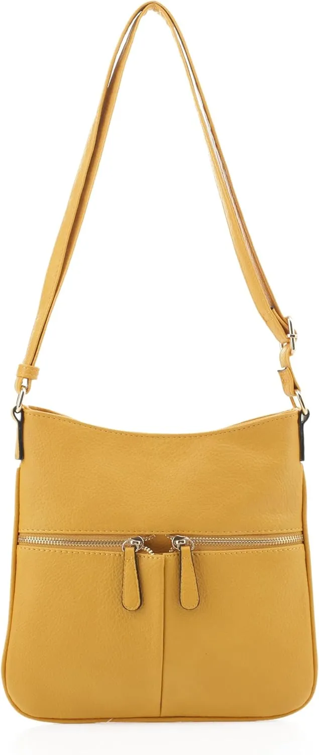 Crossbody Travel Bag, Adjustable Strap, Multiple Pockets