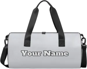 Custom Gym Bag for Women Men with Name, Personalized Dragonfly Duffel Bag for Sports, Waterproof Dance Bag, Lightweight Carryon Gym Bag, Dragonfly Print