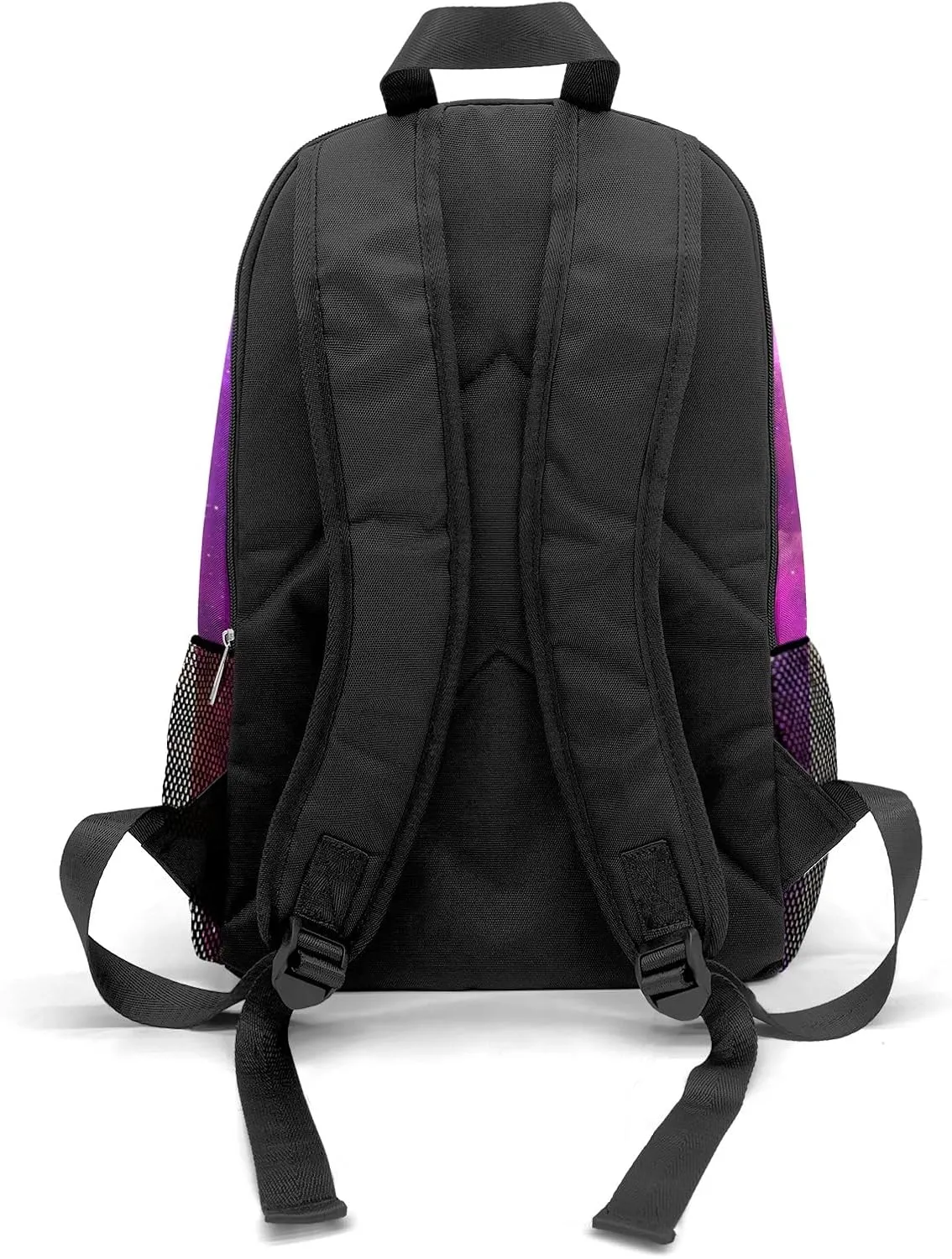 Custom Music Cello Violin School Backpack Multipurpose Casual Bag Personalized with Name Waterproof Sport Daypack Travel Man Woman Bags Purple Starry