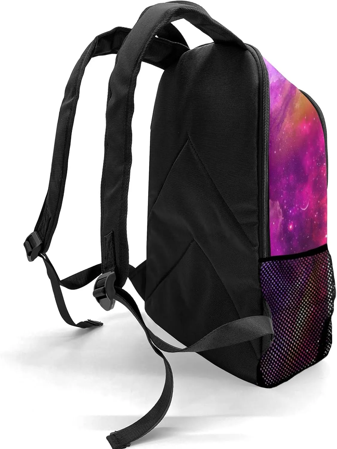 Custom Music Cello Violin School Backpack Multipurpose Casual Bag Personalized with Name Waterproof Sport Daypack Travel Man Woman Bags Purple Starry