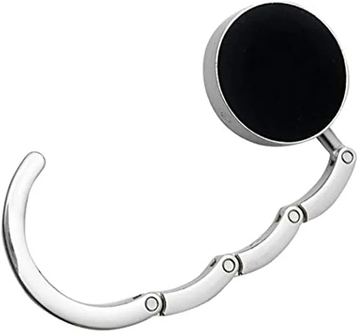 Custom Portable Handbag Hanger Table Bar Purse Instant Swivel Top Hook, Women's Bag Handbag Hanger Holder, Convenient To Carry, Pink
