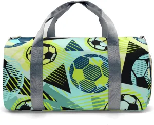 Custon Name Football Doodle Gym Sport Duffel Bag Sport Player Travel Bag,Sport Gym Bag Gift for Travel Hand Bag Carry on Bag