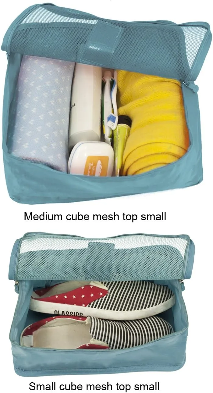 Dahlia Easy Travel Organizer Packing Cube Bag Set