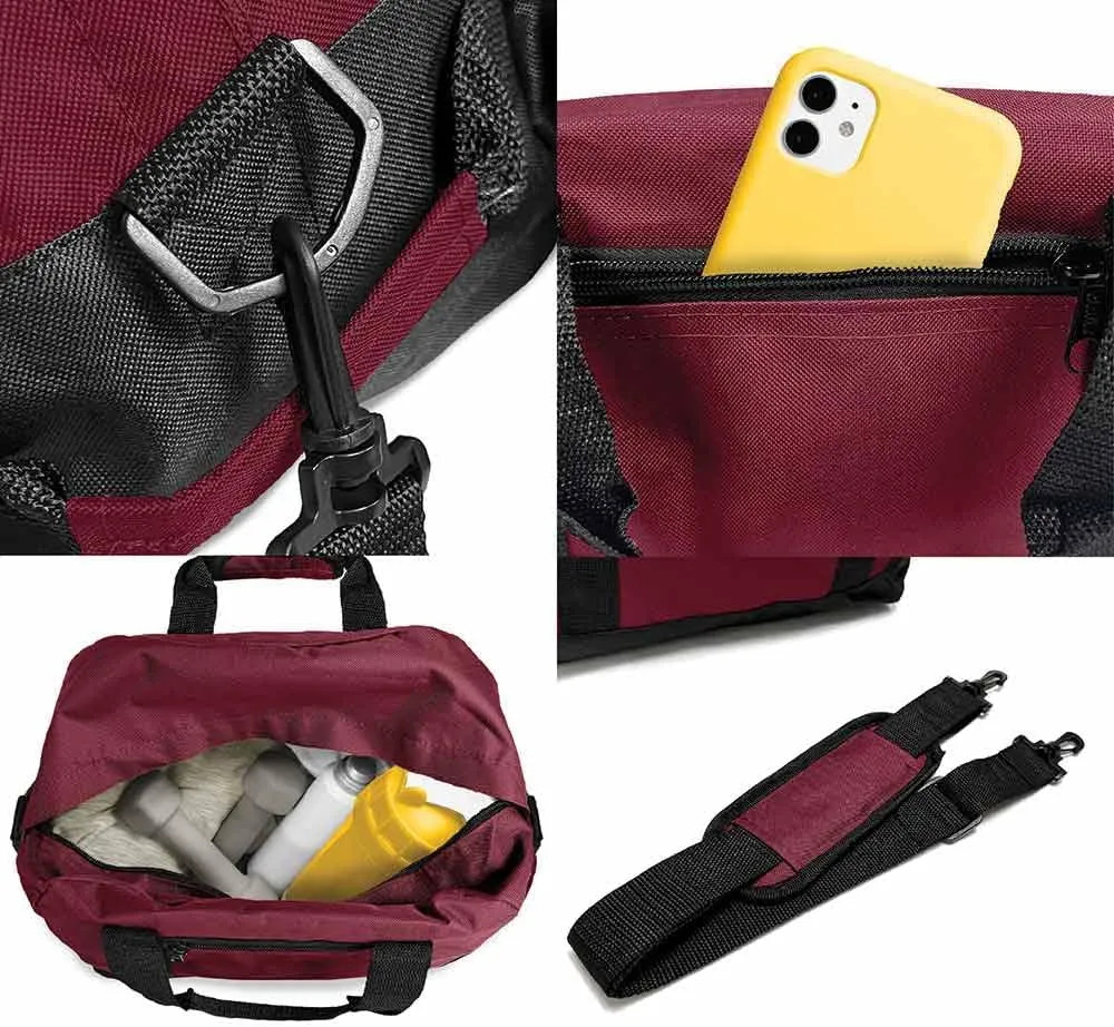 DALIX 14" Small Duffle Bag Two Toned Gym Travel Bag