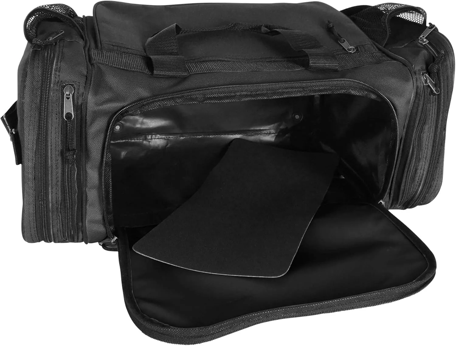 DALIX 20" Sports Duffle Bag w Mesh and Valuables Pockets Travel Gym