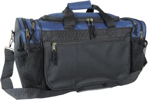 DALIX 20" Sports Duffle Bag w Mesh and Valuables Pockets Travel Gym