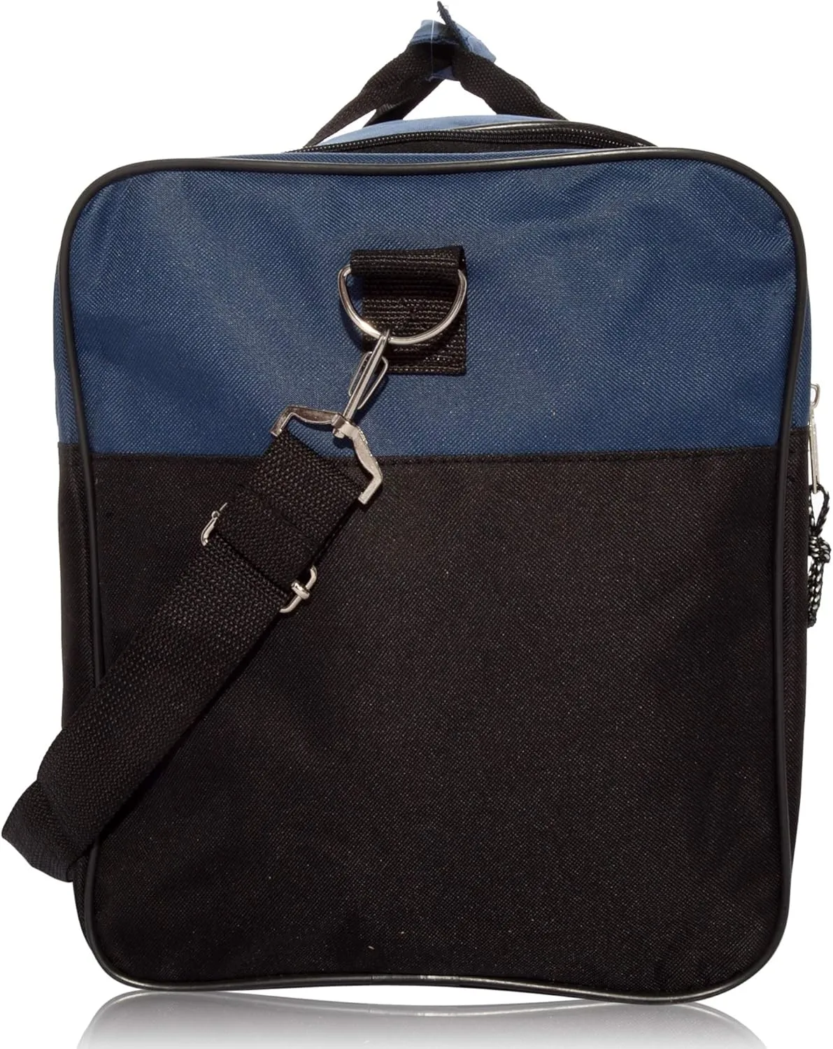 DALIX 25" Extra Large Vacation Travel Duffle Bag in Navy and Black