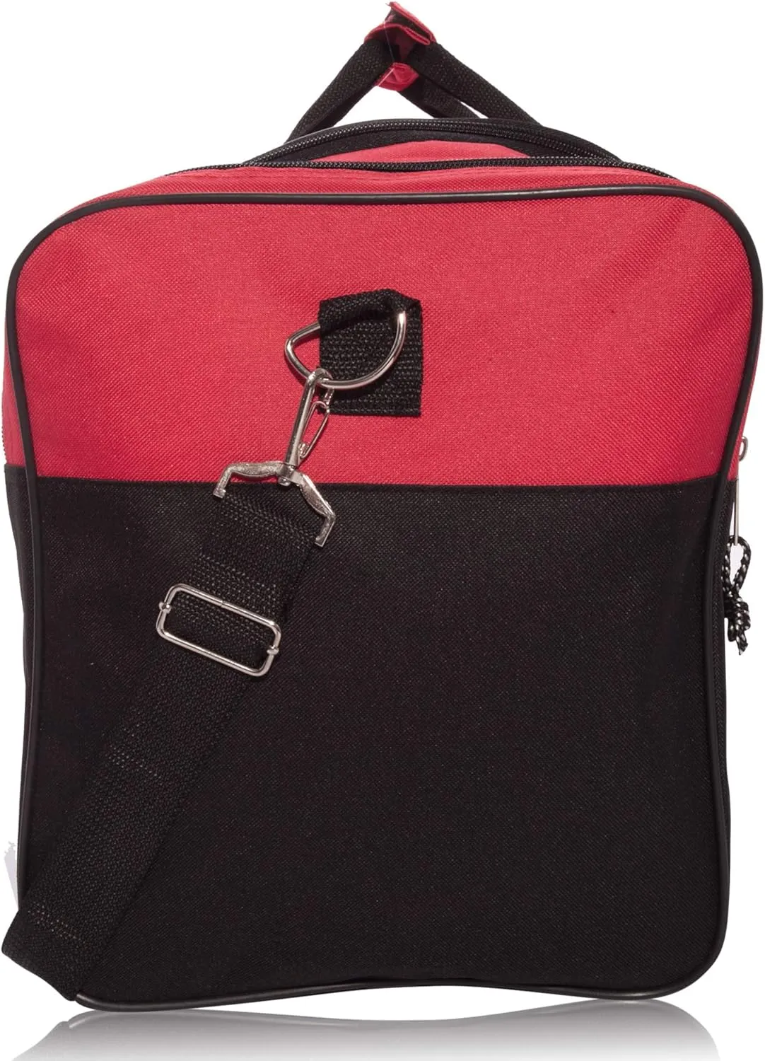 DALIX 25" Extra Large Vacation Travel Duffle Bag in Red and Black