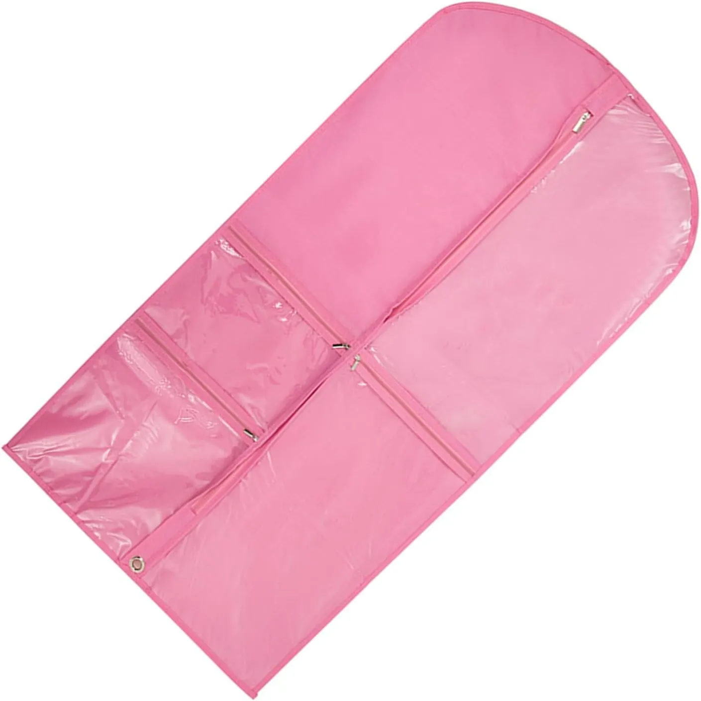 Dancewear Organizers Bag for Kids Clothing Hanging with Multiple Pockets Practical Children Garment Storage Sleeve