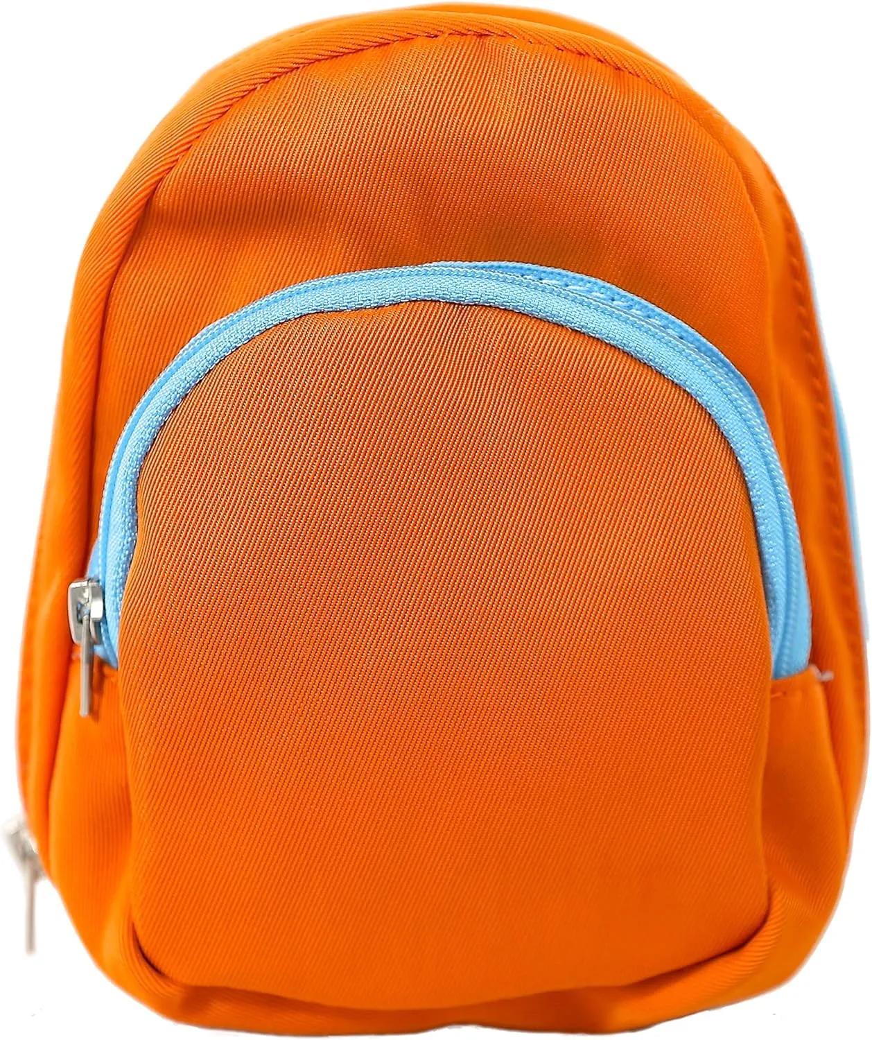 Diabetic Supply Bag Diabetes Travel Organizer for Insulin Pen, Test Strips, Glucose Meter, Needles and other Equipment, Adorable Mini Backpack Design - 5 x 6 x 3 inches - Orange