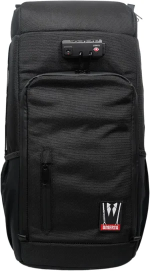 Dime Bags - The Omerta Wiseguy, Spill-Proof Zippers, Removable Padded Insert, Secret Pocket, Durable, Carbon-Filtered Technology, TSA Combo Lock (Black)