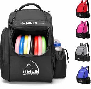 Disc Golf Bag | Disc Golf Starter Set | Disc Golf Backpack Lightweight | Frisbee Golf Discs Bag | Disc Golf Bags For Men| 20 Disc Capacity | 8 Pockets