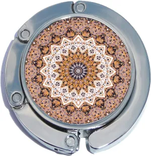 Divine Tapestry Foldable Purse Hanger and Pouch