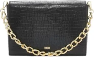 DKNY Taylor Large Shoulder Bag, BLK/Gold