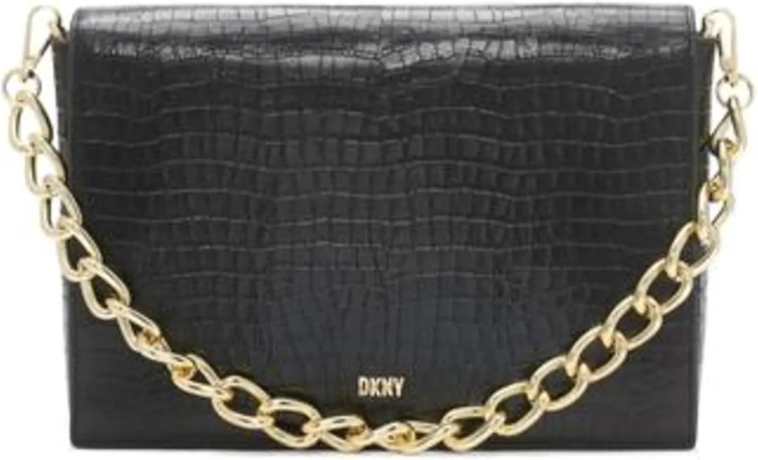 DKNY Taylor Large Shoulder Bag, BLK/Gold