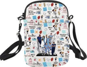 Doctor Crossbody Bag Medical Tv Show Fans Gifts Merchandise Doctor Thank You Gift Memorial Hospital Gifts Shoulder Bag