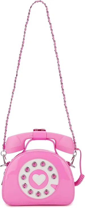 Dolls Kill Hello Operator? Crossbody Purse by Sugar Thrillz – Retro Phone Purse with Vegan Leather & Detachable Chain, One Size