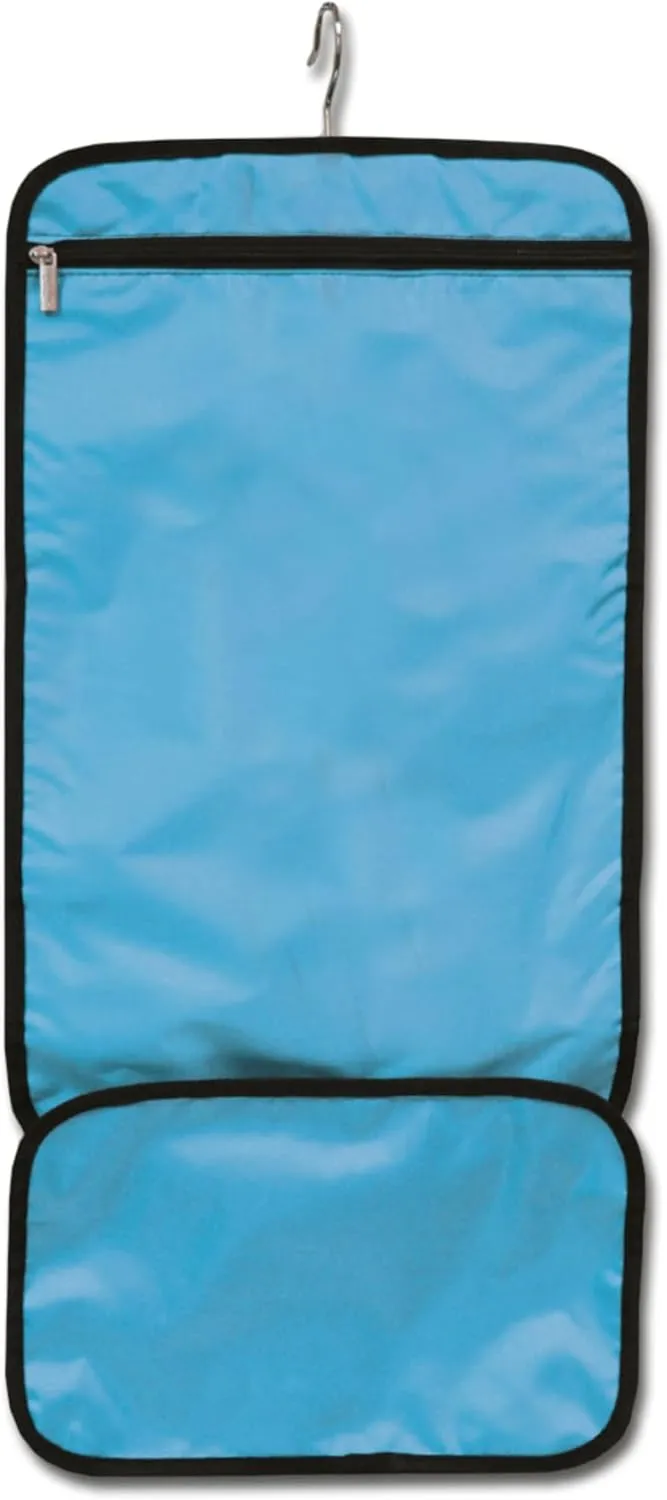 Dream Duffel Hanging Accessory Roll for Competition & Travel, Jewelry, Toiletry, & Cosmetic Bag, Blue