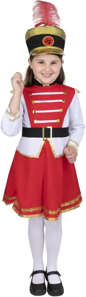 Dress Up America Drum Majorette Costume for Girls - Marching Band Uniform for Kids