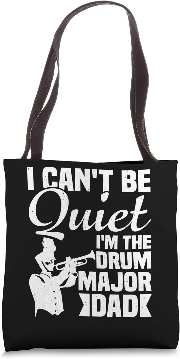 Drum Major Dad Drum Major Whistle Drum Major Uniform Tote Bag