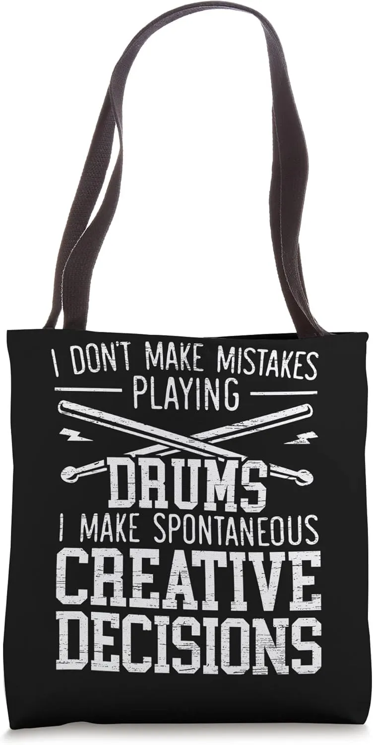 Drummer Musical Instrument Musician Drumming Instrumentalist Tote Bag