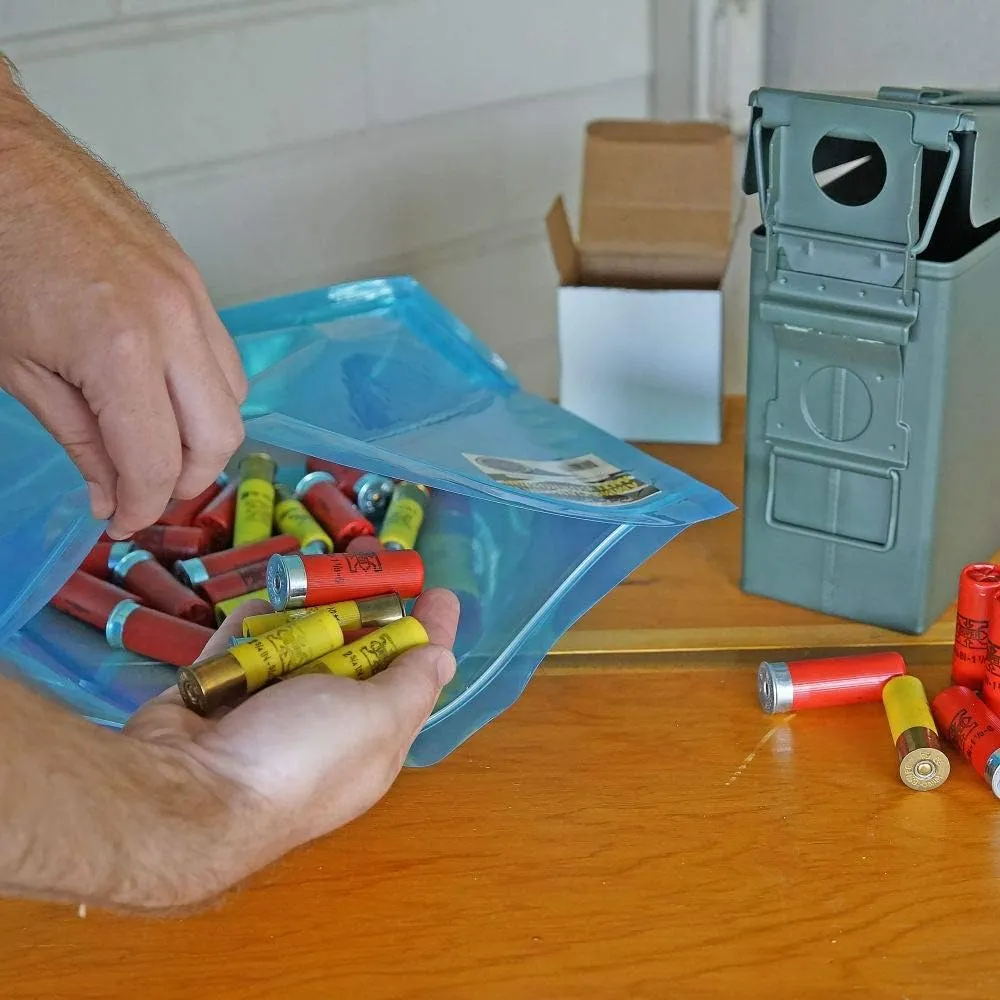 Dry-Packs Anti-Corrosion Ammo Can Liner Bags, Rifle Round, Bullet, Ammunition Storage Solution