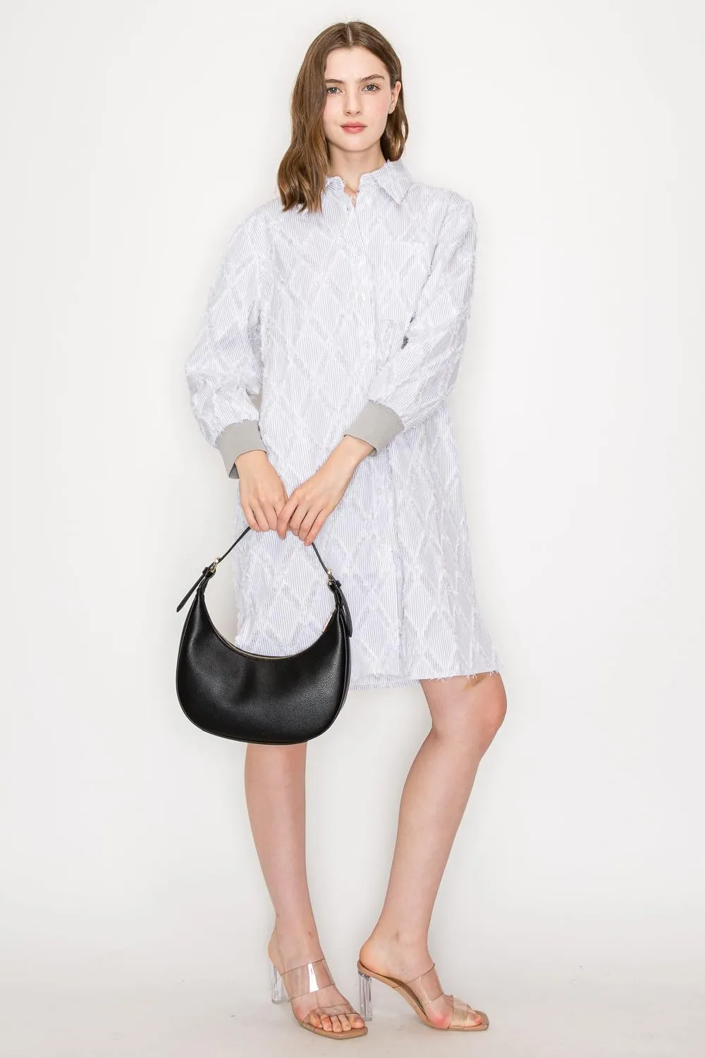 Elegant Crescent Shoulder Bag Underarm Purse