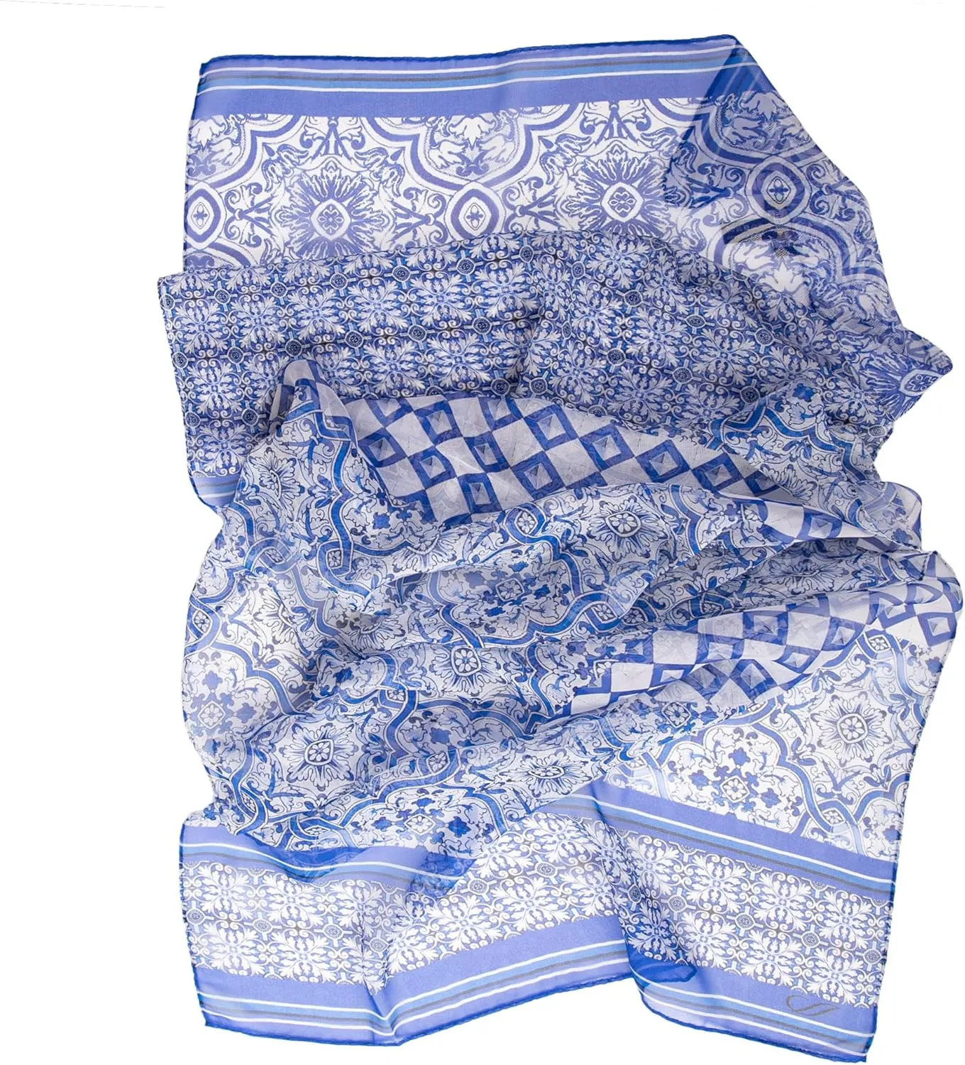 Elizabetta Women's 100% Silk Fashion Long Scarves - Made in Italy
