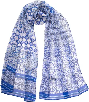 Elizabetta Women's 100% Silk Fashion Long Scarves - Made in Italy