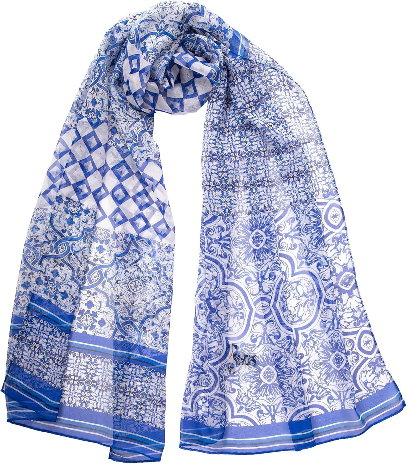 Elizabetta Women's 100% Silk Fashion Long Scarves - Made in Italy
