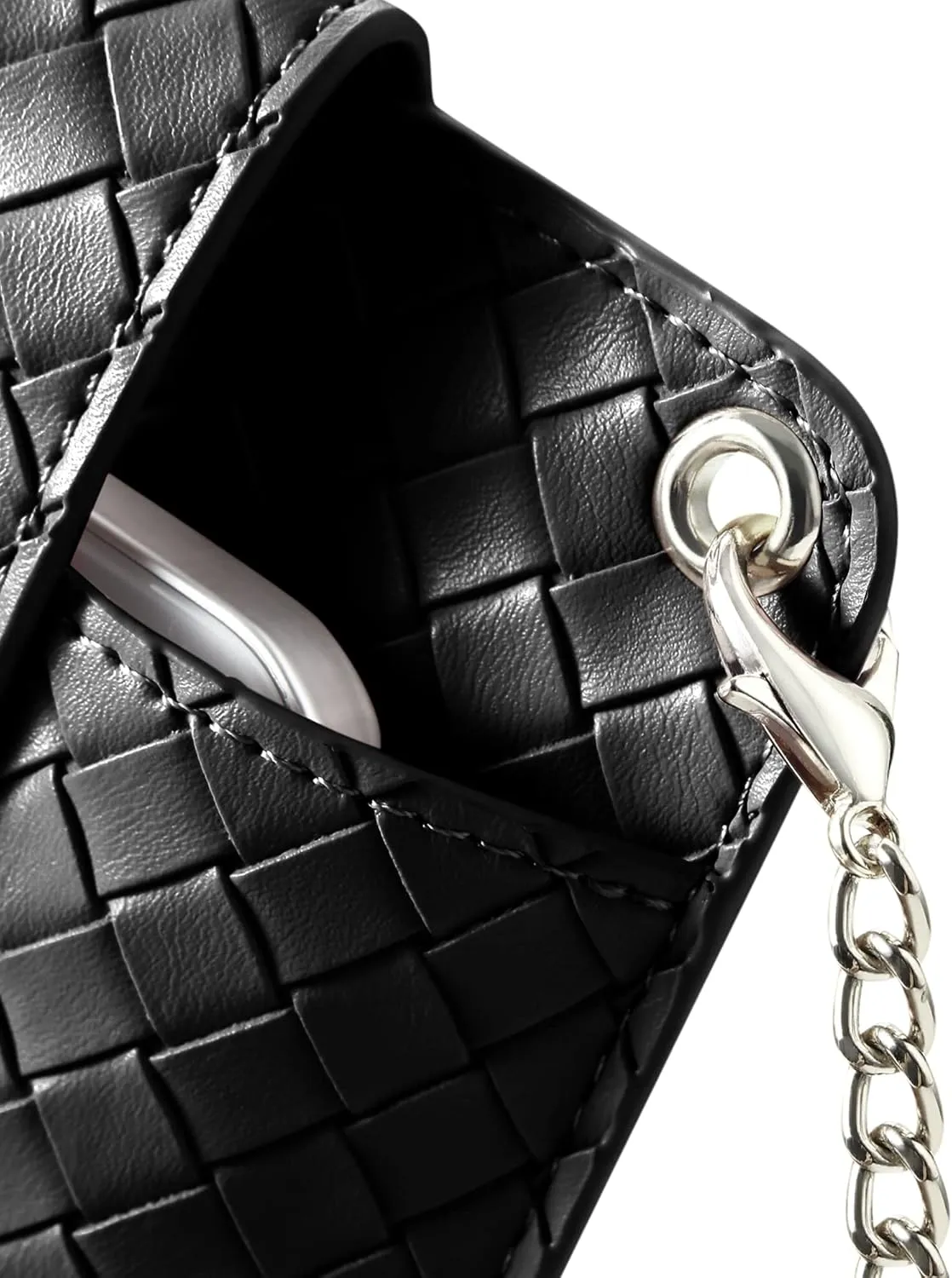 Ellie Rose Vegan Leather RFID Womens Crossbody Cell Phone Purse Holder Bag