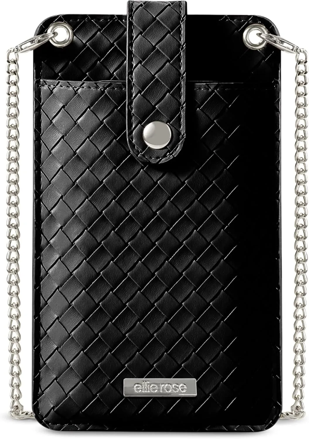 Ellie Rose Vegan Leather RFID Womens Crossbody Cell Phone Purse Holder Bag