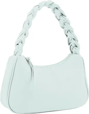 Emperia Braided Top Handle Shoulder Bag For Women, Trendy Designer Small Hobo Tote Handbag