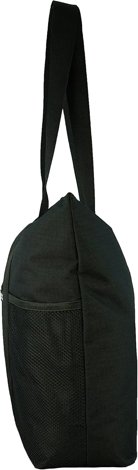 Ensign Peak Shoulder Tote with Multiple Pockets and Zipper Closure