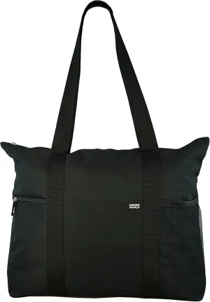 Ensign Peak Shoulder Tote with Multiple Pockets and Zipper Closure