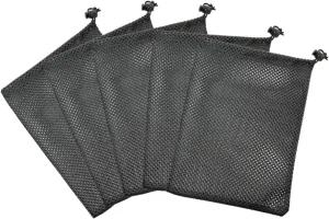 Ergonomic Mesh Drawstring Bag 5pcs Golf Balls Bag Non-stick Mesh Portable Easy to Clean for Travel