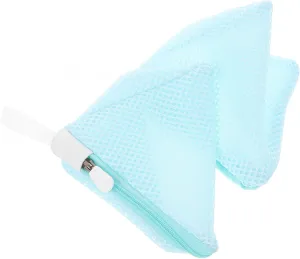 ERINGOGO 2pcs Portable Laundry Bag Triangular Mesh Wash Pouches for Underwear Durable Polyester Organizing Bags Zippered Design for Travel and Washing Machine Use