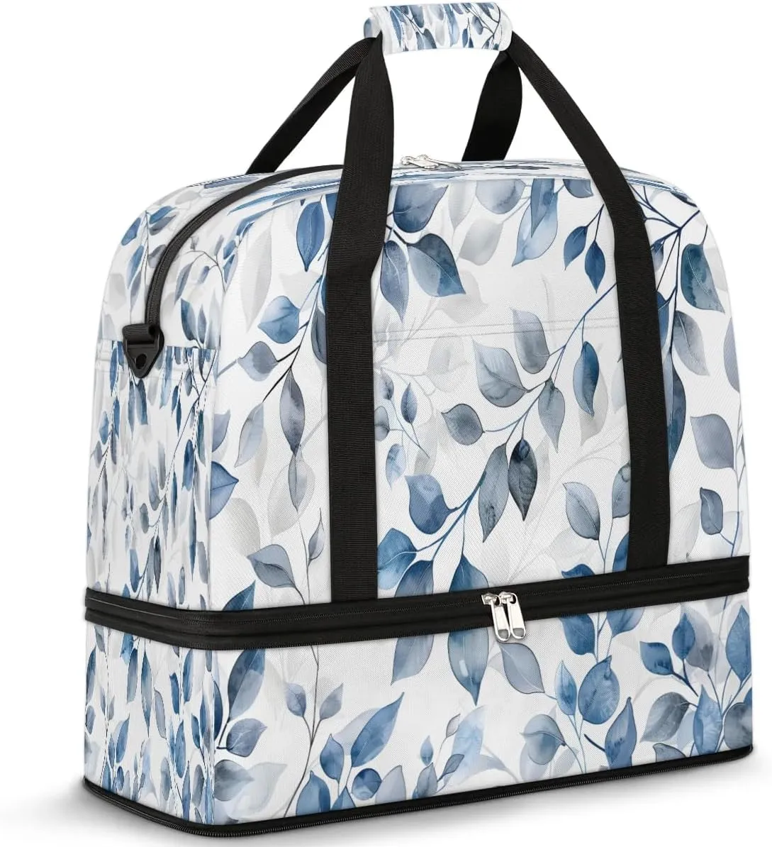 Eternal Spring Pattern Travel Duffel Bag, Travel Essentials, Gym Bag for Women, Weekender Overnight Bag With Shoes Compartment, Carry On Bags for Airplanes