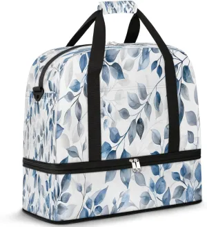 Eternal Spring Pattern Travel Duffel Bag, Travel Essentials, Gym Bag for Women, Weekender Overnight Bag With Shoes Compartment, Carry On Bags for Airplanes