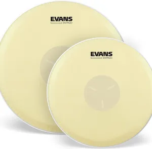 Evans Tri-Center Bongo Drum Head Pack, 7 1/4 and 8 5/8 Inch