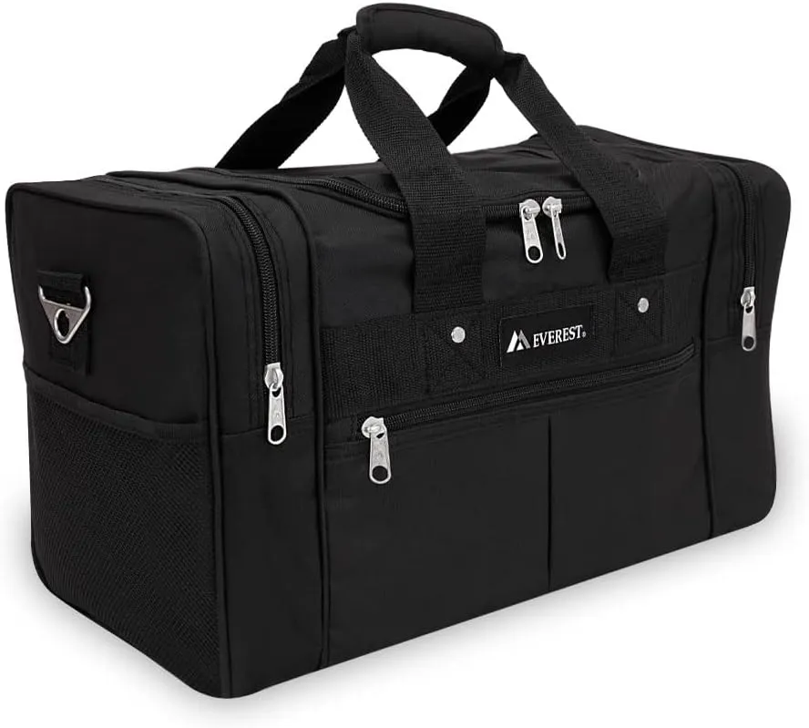 Everest Luggage Travel Gear Bag - Xlarge, Black, One Size