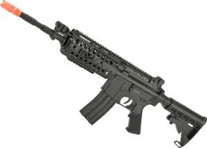 Evike Airsoft - CYMA - AEG Mag Compatible - Full Size M.4 Airsoft SPR.ing Powered Ri.fle (Model: M.4 S-System)