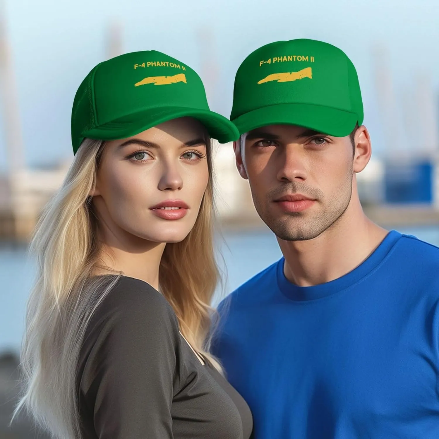 F-4 Phantom Ii Bucket Hat Mesh Back Cover Men Women Adjustable Baseball Trucker Hat