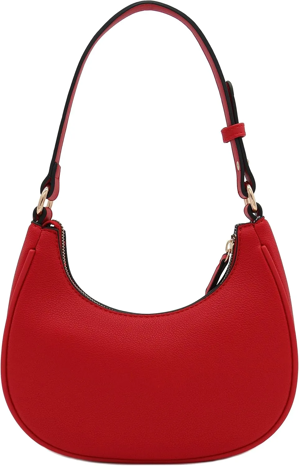 FashionPuzzle Small Crescent Shoulder Bag Underarm Purse