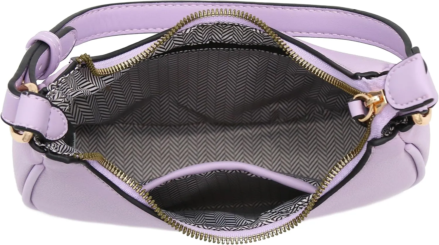 FashionPuzzle Small Crescent Shoulder Bag Underarm Purse